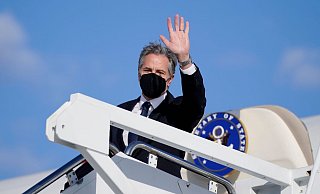 US-Außenminister Antony Blinken ist auf Europareise. - Foto: Alex Brandon/Pool AP/dpa US-Außenminister Antony Blinken ist auf Europareise. - Foto: Alex Brandon/Pool AP/dpa