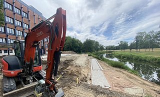 Der Werreauenpark liegt gut im Zeitplan. Auch hier steigen die Kosten. - Dirk Windmöller Der Werreauenpark liegt gut im Zeitplan. Auch hier steigen die Kosten. - Dirk Windmöller