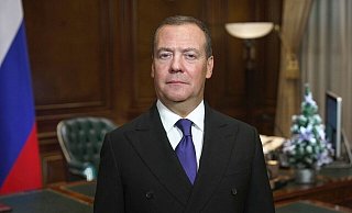Dmitri Medwedew ist aktuell stellvertretender Vorsitzender des russischen Sicherheitsrates. - Ekaterina Shtukina/Pool Sputnik Kremlin/dpa Dmitri Medwedew ist aktuell stellvertretender Vorsitzender des russischen Sicherheitsrates. - Ekaterina Shtukina/Pool Sputnik Kremlin/dpa