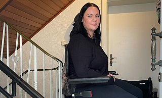 Ein großzügiger Spender aus Kirchlengern finanzierte Laura Röhrig den kompletten Lift, einen Scooter und sogar einen Familien-Urlaub. - Christian Grospitz Ein großzügiger Spender aus Kirchlengern finanzierte Laura Röhrig den kompletten Lift, einen Scooter und sogar einen Familien-Urlaub. - Christian Grospitz