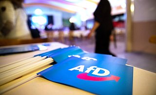 Politiker der AfD sind auch im Kreis Gütersloh regelmäßig auf der Suche nach geeigneten Sälen für ihre Veranstaltungen. - Picture Alliance Politiker der AfD sind auch im Kreis Gütersloh regelmäßig auf der Suche nach geeigneten Sälen für ihre Veranstaltungen. - Picture Alliance