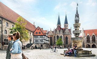 Der Altstadtmarkt ist eine der Attraktionen von Braunschweig. - Braunschweig Stadtmarketing GmbH/Marek Kruszewski Der Altstadtmarkt ist eine der Attraktionen von Braunschweig. - Braunschweig Stadtmarketing GmbH/Marek Kruszewski