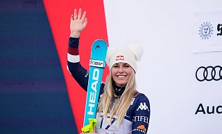 Will bei den Olympischen Winterspielen 2026 noch mal angreifen: Lindsey Vonn. - Robert F. Bukaty/AP/dpa Will bei den Olympischen Winterspielen 2026 noch mal angreifen: Lindsey Vonn. - Robert F. Bukaty/AP/dpa