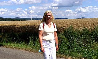 Der Lieblingsplatz von Ulrike Schwarze: der Ramhorstweg in Kirchlengern. - Niklas Krämer Der Lieblingsplatz von Ulrike Schwarze: der Ramhorstweg in Kirchlengern. - Niklas Krämer
