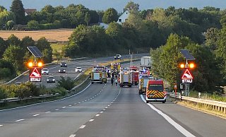 Die Einsatzstelle liegt in der Senke nördlich der Bonneberger Straße. - Thorsten Gödecker Die Einsatzstelle liegt in der Senke nördlich der Bonneberger Straße. - Thorsten Gödecker