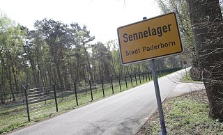 Die britische Armee in Paderborn will das von ihr genutzte Gelände mit einem Zaun absichern. - Uwe Müller Die britische Armee in Paderborn will das von ihr genutzte Gelände mit einem Zaun absichern. - Uwe Müller
