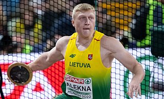 Mykolas Alekna wirft in einer eigenen Liga. - Sven Hoppe/dpa Mykolas Alekna wirft in einer eigenen Liga. - Sven Hoppe/dpa