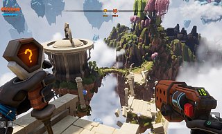Wo, bitte, geht's nach Hause? Willkommen auf dem "Savage Planet", der nicht überall so viel Luft hat wie auf diesem Foto. - 505 Games Wo, bitte, geht's nach Hause? Willkommen auf dem "Savage Planet", der nicht überall so viel Luft hat wie auf diesem Foto. - 505 Games