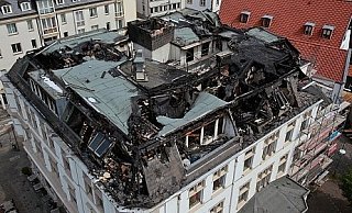 Millionen-Schadennach Großbrandin Bielefelder City - BIELEFELD Millionen-Schadennach Großbrandin Bielefelder City - BIELEFELD
