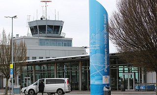 Derzeit ist der Flughafen weitgehend verwaist. Im Juli starten wieder die ersten Linien- und Chartermaschinen. - Jens Reddeker Derzeit ist der Flughafen weitgehend verwaist. Im Juli starten wieder die ersten Linien- und Chartermaschinen. - Jens Reddeker
