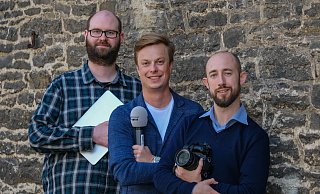 Reisen kreuz und quer durch die EU: Tom Sundermann, Matthias Schwarzer und Joris Gräßlin. - Andreas Zobe Reisen kreuz und quer durch die EU: Tom Sundermann, Matthias Schwarzer und Joris Gräßlin. - Andreas Zobe