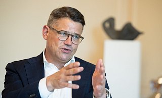 «Wir sollten insgesamt weniger über eine solche Protestpartei reden», sagt Hessens Ministerpräsident Boris Rhein (CDU) über den Umgang mit der AfD. - Boris Roessler/dpa «Wir sollten insgesamt weniger über eine solche Protestpartei reden», sagt Hessens Ministerpräsident Boris Rhein (CDU) über den Umgang mit der AfD. - Boris Roessler/dpa