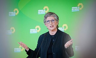 Britta Haßelmann, Fraktionsvorsitzende von Bündnis 90/Die Grünen. - Kay Nietfeld/dpa Britta Haßelmann, Fraktionsvorsitzende von Bündnis 90/Die Grünen. - Kay Nietfeld/dpa