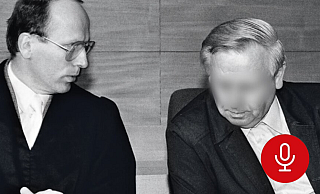 Holger Rostek (l.) verteidigte den verurteilten Mord-Auftraggeber Friedrich Meiner (Name geändert). - Stöss Holger Rostek (l.) verteidigte den verurteilten Mord-Auftraggeber Friedrich Meiner (Name geändert). - Stöss