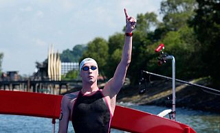 Florian Wellbrock ist in Singapur bisher unschlagbar. - Vincent Thian/AP/dpa Florian Wellbrock ist in Singapur bisher unschlagbar. - Vincent Thian/AP/dpa