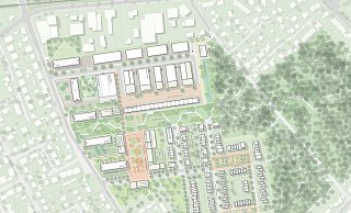 Im Westen des ehemaligen Kasernengeländes im Bereich Dubelohstraße (oben) ist kleinteiliges Gewerbe geplant, im Osten die Wohnbebauung und im südlichen Bereich ein großer öffentlicher Platz. - Tobe.Stadtbüro/AP Landschaftsarchitekten Im Westen des ehemaligen Kasernengeländes im Bereich Dubelohstraße (oben) ist kleinteiliges Gewerbe geplant, im Osten die Wohnbebauung und im südlichen Bereich ein großer öffentlicher Platz. - Tobe.Stadtbüro/AP Landschaftsarchitekten
