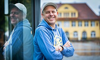 Ralph Ruthe kommt in den Lokschuppen zur Vorpremiere seiner neuen Show. - Sarah Jonek Ralph Ruthe kommt in den Lokschuppen zur Vorpremiere seiner neuen Show. - Sarah Jonek