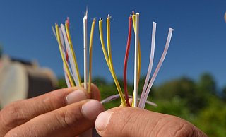 Symbolbild Glasfaser. - Mareike Patock Symbolbild Glasfaser. - Mareike Patock