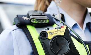 Ein Polizist ist auf der Innenstadtfete von einem Besucher belästigt worden. Der forderte: "Nimm mich fest!" - Sein Wunsch wurde schließlich wahr. - dpa Ein Polizist ist auf der Innenstadtfete von einem Besucher belästigt worden. Der forderte: "Nimm mich fest!" - Sein Wunsch wurde schließlich wahr. - dpa