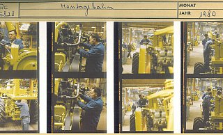 Technik aus Harsewinkel im Visier: Dieses Portfolio aus dem Claas-Archiv zeigt die Montage eines Feldhäckslers im Jahr 1980. - Claas Technik aus Harsewinkel im Visier: Dieses Portfolio aus dem Claas-Archiv zeigt die Montage eines Feldhäckslers im Jahr 1980. - Claas