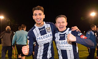 Dürfen sich Aday Ercan (links) und Phil Beckhoff vom SC Wiedenbrück demnächst auf Spiele in der Regionalliga freuen? - Jens Dünhölter Dürfen sich Aday Ercan (links) und Phil Beckhoff vom SC Wiedenbrück demnächst auf Spiele in der Regionalliga freuen? - Jens Dünhölter