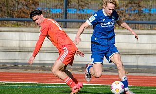 Arminias Valentin Kruse und die U17 gingen gegen den MSV Duisburg leer aus. - Andreas Zobe Arminias Valentin Kruse und die U17 gingen gegen den MSV Duisburg leer aus. - Andreas Zobe