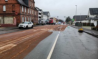 Die Bahnhofstraße ist komplett verunreinigt. - Manuaela Puls Die Bahnhofstraße ist komplett verunreinigt. - Manuaela Puls