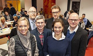 Das Führungs-Sextett der FDP. - Joerg Dieckmann Das Führungs-Sextett der FDP. - Joerg Dieckmann
