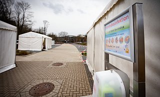Das Klinikum hat eine Spezial-Notaufnahme für Corona-Verdachtsfälle aufgebaut. - Mike-Dennis Müller / www.mdm.photo Das Klinikum hat eine Spezial-Notaufnahme für Corona-Verdachtsfälle aufgebaut. - Mike-Dennis Müller / www.mdm.photo
