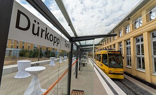 Der kurze Ausbau der Linie 4 ins Viertel Dürkopp Tor 6 war die letzte Verlängerung einer Stadtbahnlinie, die umgesetzt wurde. Wann es weitere gibt, ist offen. - Dennis Angenendt Der kurze Ausbau der Linie 4 ins Viertel Dürkopp Tor 6 war die letzte Verlängerung einer Stadtbahnlinie, die umgesetzt wurde. Wann es weitere gibt, ist offen. - Dennis Angenendt
