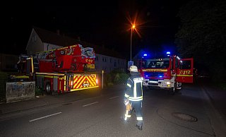 Der Einsatz dauerte rund 40 Minuten. - MATHIESEN-TV Der Einsatz dauerte rund 40 Minuten. - MATHIESEN-TV