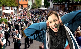 Für ein Schützenfest müssen Nachbarn eine Ausnahme machen und den Krach hinnehmen. - Andreas Frücht, DPA/Montage: Andreas Frücht Für ein Schützenfest müssen Nachbarn eine Ausnahme machen und den Krach hinnehmen. - Andreas Frücht, DPA/Montage: Andreas Frücht