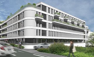 Das Gesundheitszentrum "Medical City Plaza" auf dem ehemaligen Hockeyplatz steht offenbar auf der Kippe. - mcp Das Gesundheitszentrum "Medical City Plaza" auf dem ehemaligen Hockeyplatz steht offenbar auf der Kippe. - mcp