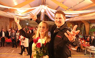 Heilpädagogin Katharina Wetter und Brandinspektor Bernhard Mühlan sind das neue Prinzenpaar. - Burkhard Battran Heilpädagogin Katharina Wetter und Brandinspektor Bernhard Mühlan sind das neue Prinzenpaar. - Burkhard Battran