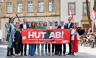 Die Bielefelder Kaufleute laden wieder zum großen Festival in der Altstadt und an der Bahnhofstraße ein. - Marvin Kahl Die Bielefelder Kaufleute laden wieder zum großen Festival in der Altstadt und an der Bahnhofstraße ein. - Marvin Kahl