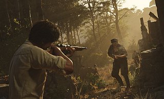 Auch Schusswaffen kommen bei "Mafia: The Old Country" zum Einsatz. Aber Vorsicht: es ist nicht unendlich Munition zur Verfügung. - Hangar 13 / 2K Auch Schusswaffen kommen bei "Mafia: The Old Country" zum Einsatz. Aber Vorsicht: es ist nicht unendlich Munition zur Verfügung. - Hangar 13 / 2K