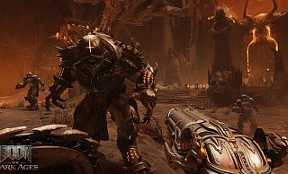 Der Doom Slayer stellt sich (nicht nur) mit seiner Shotgun der Brut aus der Hölle. - Bethesda Der Doom Slayer stellt sich (nicht nur) mit seiner Shotgun der Brut aus der Hölle. - Bethesda