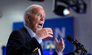 US-Präsident Biden denkt offenbar nicht ans Aufgeben. - Manuel Balce Ceneta/AP/dpa US-Präsident Biden denkt offenbar nicht ans Aufgeben. - Manuel Balce Ceneta/AP/dpa