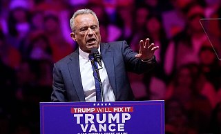 Robert F. Kennedy Jr. ist als Impfgegner bekannt - Evan Vucci/AP/dpa Robert F. Kennedy Jr. ist als Impfgegner bekannt - Evan Vucci/AP/dpa