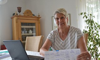 Susanne Rutenkröger (59), Bürgermeisterkandidatin für die SPD in Bünde - Katharina Eisele Susanne Rutenkröger (59), Bürgermeisterkandidatin für die SPD in Bünde - Katharina Eisele