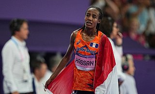 Nach Bronze auf der Bahn Gold im Marathon: Sifan Hassan. - Michael Kappeler/dpa Nach Bronze auf der Bahn Gold im Marathon: Sifan Hassan. - Michael Kappeler/dpa