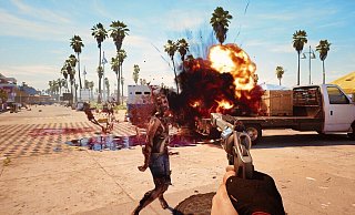 Palmen, Sonne und Explosionen am Venice Beach – traumhaft, nicht wahr? - Deep Silver Palmen, Sonne und Explosionen am Venice Beach – traumhaft, nicht wahr? - Deep Silver
