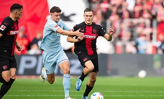 Im DFB-Pokal wird es zwischen Leverkusen und Köln ein hitziges Duell. - Marius Becker/dpa Im DFB-Pokal wird es zwischen Leverkusen und Köln ein hitziges Duell. - Marius Becker/dpa