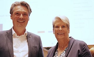 Matthias Ciesler und Susanne Rutenkröger werden in zwei Wochen in Bünde erneut gegeneinander antreten. - Gerald Dunkel Matthias Ciesler und Susanne Rutenkröger werden in zwei Wochen in Bünde erneut gegeneinander antreten. - Gerald Dunkel