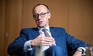 CDU-Parteichef Friedrich Merz spricht sich für die Lieferung von Kampfpanzern an die Ukraine aus. - Michael Kappeler/dpa CDU-Parteichef Friedrich Merz spricht sich für die Lieferung von Kampfpanzern an die Ukraine aus. - Michael Kappeler/dpa