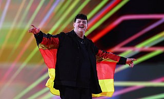 Isaak Guderian bei seinem Auftritt in Malmö 2024. - dpa Isaak Guderian bei seinem Auftritt in Malmö 2024. - dpa