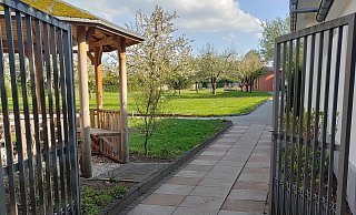 Auf dem Gelände des Ordens Schwestern der Christlichen Liebe in der Paderborner Südstadt entsteht ein neues Hospiz. - Justus Rahn Auf dem Gelände des Ordens Schwestern der Christlichen Liebe in der Paderborner Südstadt entsteht ein neues Hospiz. - Justus Rahn