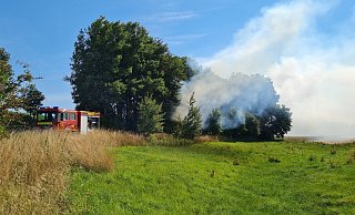 60 Einsatzkräfte der Feuerwehr Bad Wünnenberg bekämpfen einen Flächenbrand. - Feuerwehr Bad Wünnenberg 60 Einsatzkräfte der Feuerwehr Bad Wünnenberg bekämpfen einen Flächenbrand. - Feuerwehr Bad Wünnenberg