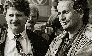 Auf Konfrontation: Norbert Vossen (r.) und Norbert Riedel. - Vornbäumen Auf Konfrontation: Norbert Vossen (r.) und Norbert Riedel. - Vornbäumen