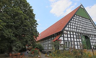 Mehr als 200 Jahre alt: Das Bauernhaus Meyer zur Müdehorst. - Sarah Jonek Mehr als 200 Jahre alt: Das Bauernhaus Meyer zur Müdehorst. - Sarah Jonek